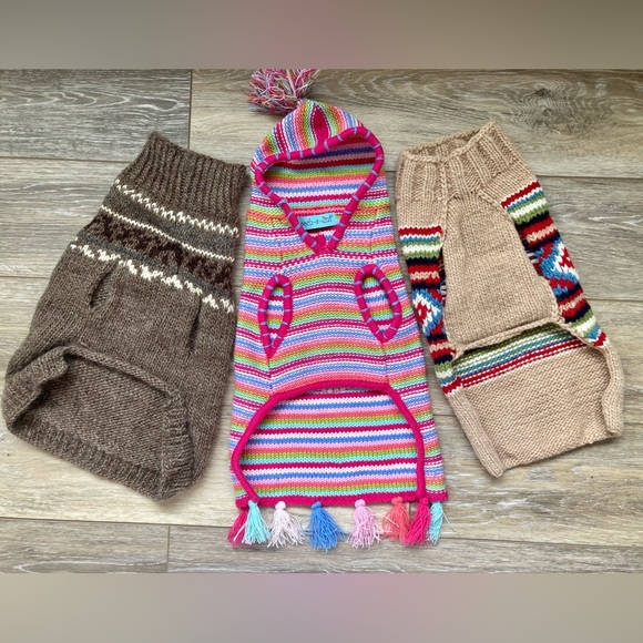 3 Doggie Sweaters - Picture 2 of 13